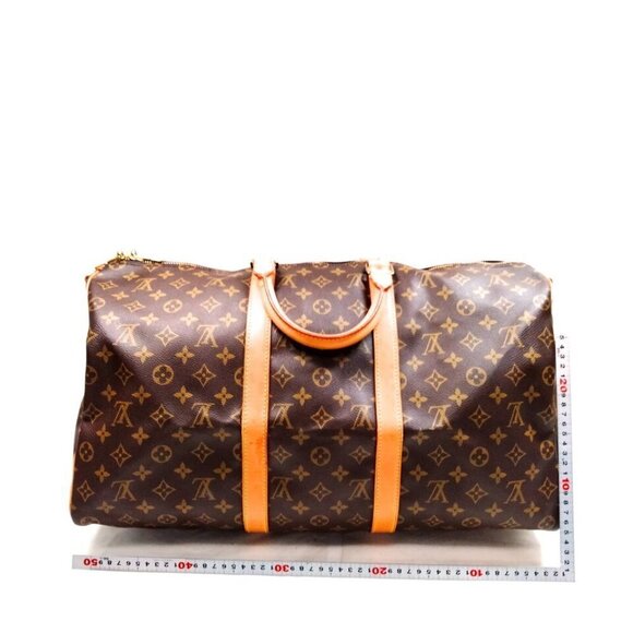 100% Authentic Louis Vuitton Keepall Bandouliere 50 Monogram Travel Bag #MN849 - Picture 2 of 9